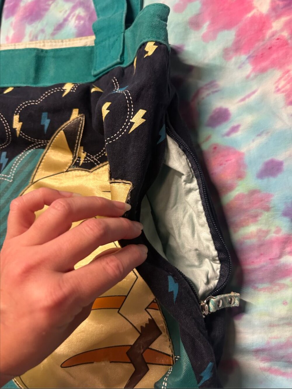 Pokemon Pikachu Tote Bag - Picture 5 of 7